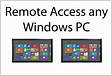 Remote Access from windows computer